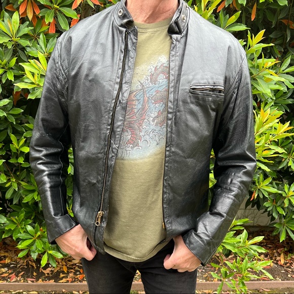 leather jacket - Picture 7 of 10